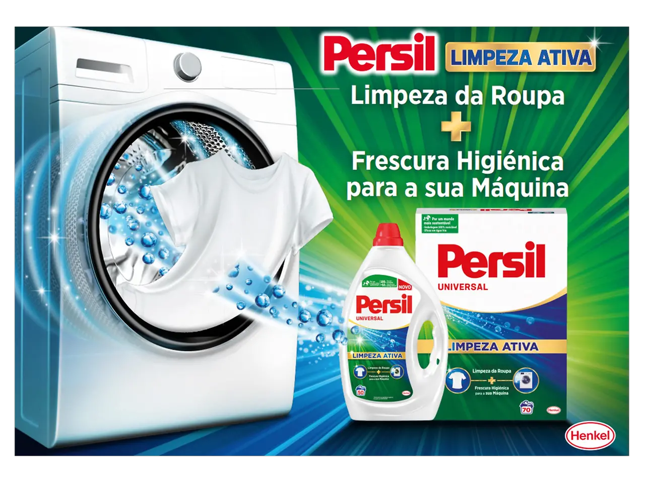 Novo Persil Limpeza Ativa