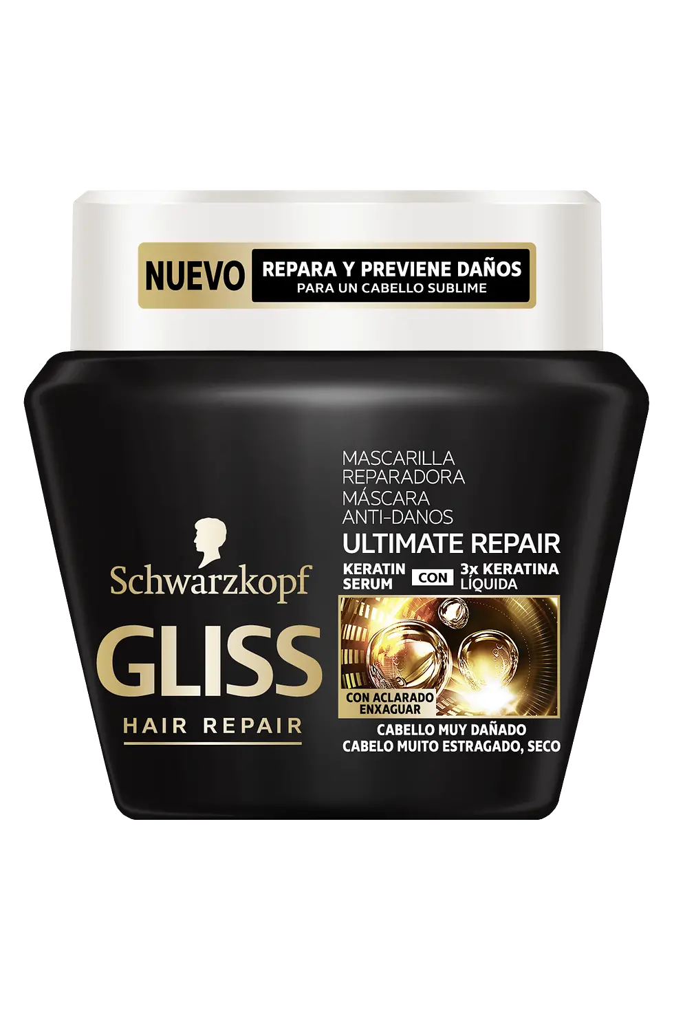 Gliss Ultimate Repair Máscara Anti-Danos 300ml