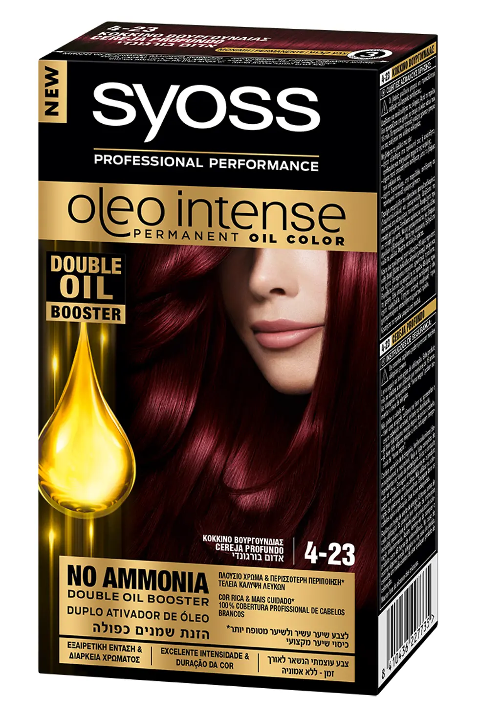 Syoss Oleo Intense 4.23 Cereja Profundo